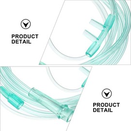 jingfei 15Pcs Oxygen Cannulas 2 Nasal Cannula Soft Nasal Oxygen Tubing O2 Cannula for Adults