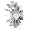Criditpid 1-10-574500A Combustion Exhaust Blower Impeller Fan Blade for Harman