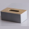 Modern Tissue Box Holder for Home & Office – Black