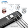 4tified Dental Tools Hygiene Kit 4 PCS French Stainless Steel