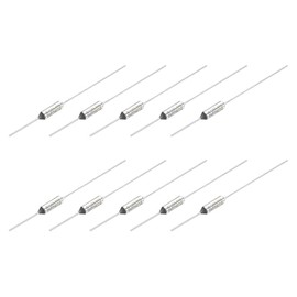 MECCANIXITY - 10 unidades de fusible térmico de temperatura de metal RY152 152 °C 305.6 °F 15A 250V fusible térmico de corte para motor transformador eléctrico de uso industrial y doméstico