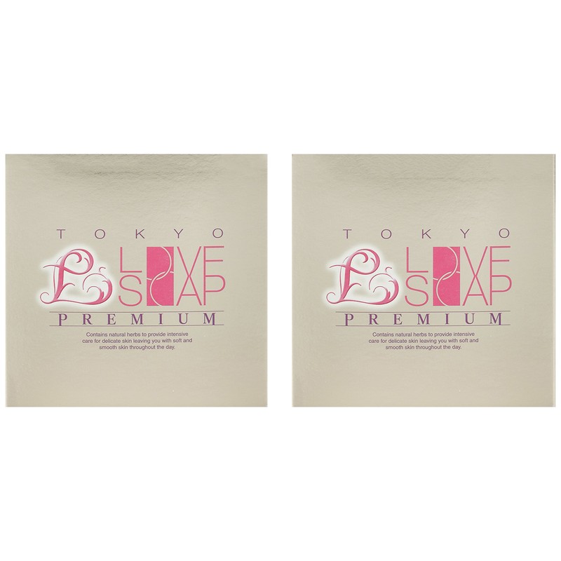 【2個セット】 東京ラブソープ プレミアム(フェロモン成分配合女性用デリケートゾーン専用石鹸) [ヘルスケア&ケア用品]
