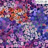 Hoffman California Fabrics Wild Flowers Cotton Quilt Fabric by Hoffman