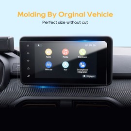 LFOTPP [2 Stück] Kompatibel mit Dacia Sandero 3/Sandero Stepway 2021+ 8" Navigation Schutzfolie, 8 Zoll GPS Nano Folie 5H Anti-Kratzen Anti-Fingerprint Displayschutzfolie Zubehör