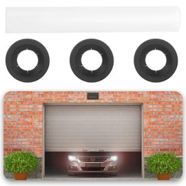 Be In Your Mind 40Pcs Garage Door Hinge Quiet Roller Sleeves Heavy Duty Garage Roller Kit for Most Garage Doors 9.5x20.5mm/11x80mm(20x Sleeves and 20x Roller Shaft Nuts)