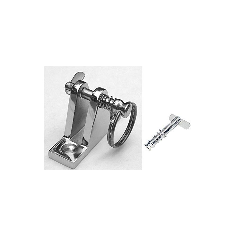 Marine Part Depot Stainless Steel Deck Hinge with Pin and