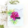 Flowers Metal Die Cuts, Hibiscus Garden 3D module Cutting Dies