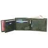 WILDHORN® RFID Protected Genuine Leather Wallet for Men, Green Hunter,