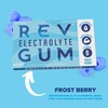Rev Electrolyte Gum, Frost Berry, Sugar-Free with Essential Electrolytes, 12