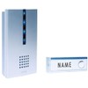 m-e FG-6.2 Wireless Doorbell with Optical Display, Wireless Bell with