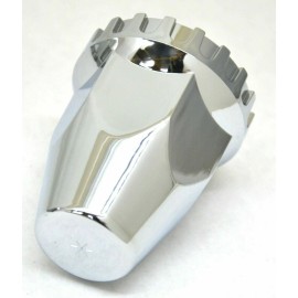 United Pacific (UP) UP Rear Axle Covers 33 mm Screw-On Original Nut Covers Spike Hub Cap #10249 Each