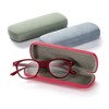 FEFI - Hard case glasses case with soft plastic cover