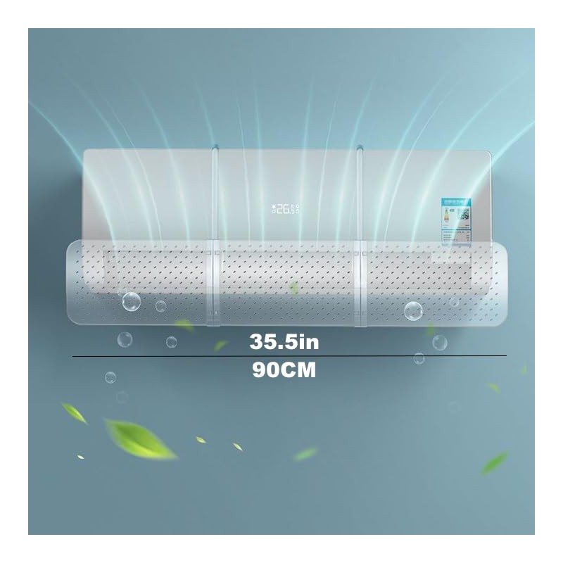 Air Conditioning Wind Deflector, Wind Deflector for Cold Air Conditioning,