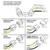 4x6 Inch LED Headlights Rectangular Light DOT Approved High/Low Beam
