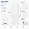 Dual-Band WiFi Range Extender for Home Coverage – 2.4GHz/5GHz 1200Mbps