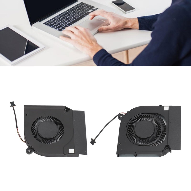 Replacement Internal Cooling Fan Cooler, 4PIN GPU CPU Cooling Fan,