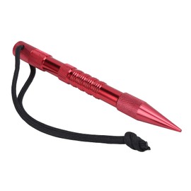 Tomotato Paracord Spike Needle, Aluminium Paracord Tools, DIY Weaving, Cords, Sewing Needles, Smoothing Tool for Leather Ropes, Cords, Projects (Red)