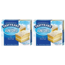 Tastykake Coconut Juniors - 2 Boxes