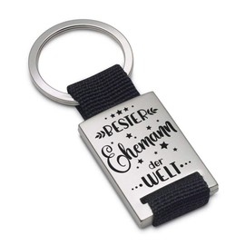 Lieblingsmensch Keyring Model: Bester Ehemann der Welt!, Textile