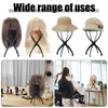 obeoby obeoby Wig Stand, Portable Wig Holder Wig Head Stand