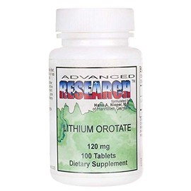 Lithium Orotate 100 Tabs