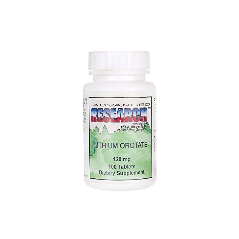 Lithium Orotate 100 Tabs