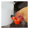 Unbranded 5 Pack Poultry Water Drinking Cups- Chicken Hen Plastic