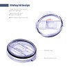 30 oz Tumbler Lids Compatible/Replacement for 2 Pack Spill Proof
