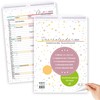 TOBJA Couples Calendar 2025 - Dots Design Colourful Calendar 2025