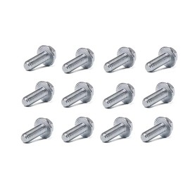 JBKE LS LT Exhaust Header Manifold Bolts for LSX LS1 LS2 LS3 LS6 LS7 4.8 5.3 6.0 6.2L V8 GM Vortec Z28 ZL1 Z06 LQ4 LQ9 Zinc Plated