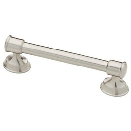 Liberty P23024-SN-CP, Athens Caspian Drawer Pulls Cabinet Hardware, Cabinet Handles, 3 or 3-3/4 In., Satin Nickel, 1 piece