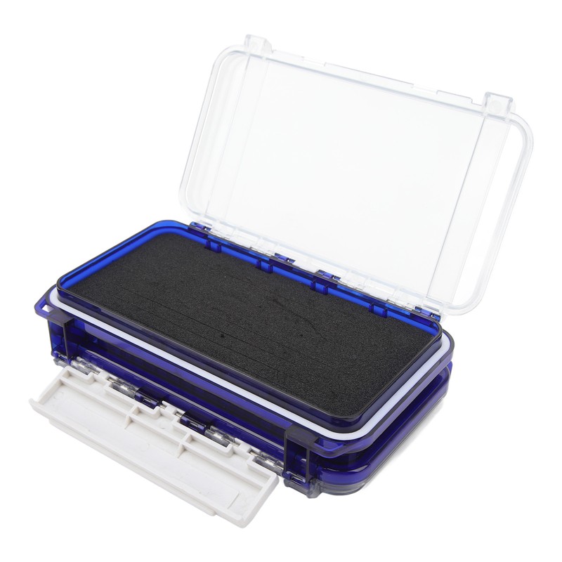 Fishing Lure Box Double Sided Detachable Transparent Waterproof Multi Purpose