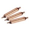 sourcing map Copper Refrigerator Filter Dryer 18.5 x 111mm with