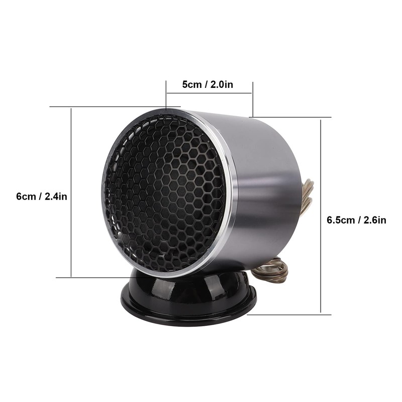 FEIP Car Mid-Range Speaker, Car Loudspeaker HIFI Technology Low Loss