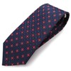 [MICHIKO LONDON] Brand Necktie, Made in Japan, 100% Silk, Floral