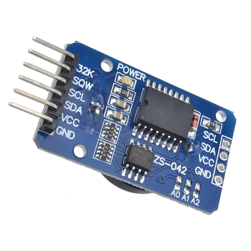 PAMEENCOS 5Pcs DS3231 AT24C32 IIC RTC Clock Module High Precision