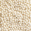 DECOPAC White Pearl Grand Nonpareils, 29oz, Fancy Sprinkles in Handheld