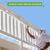 SETROVIC Airless Paint Sprayer Spray Gun Tip Extension Pole Rod