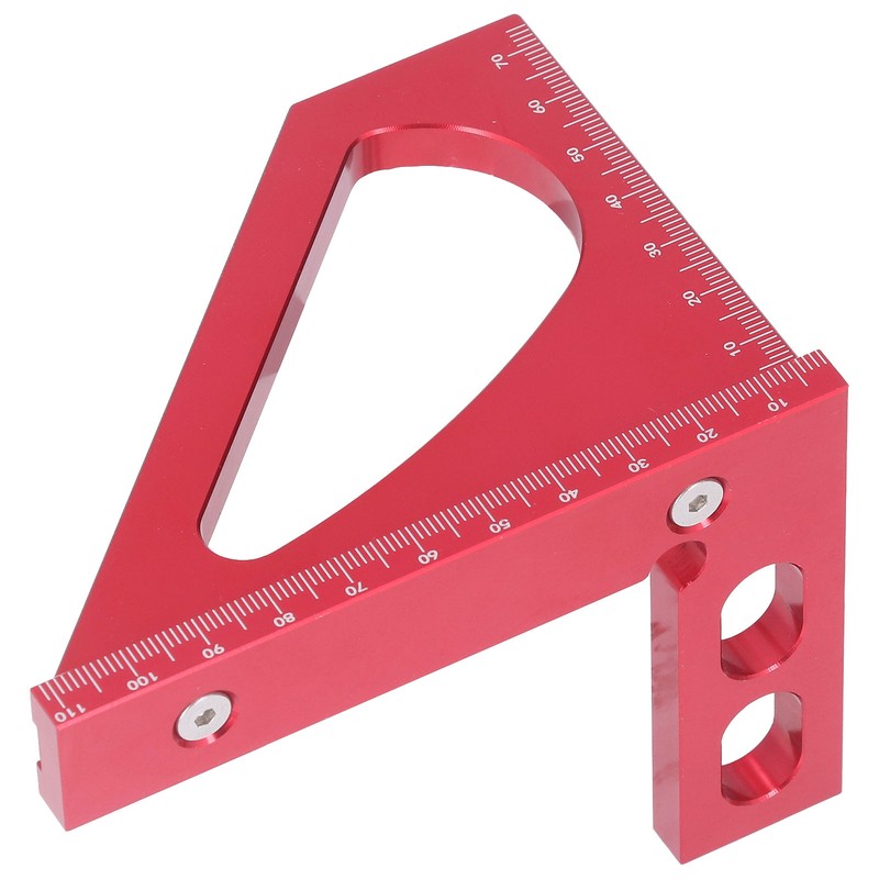 Layout Miter Gauge Aluminium Alloy 45 90 Degree Measuring Scribing