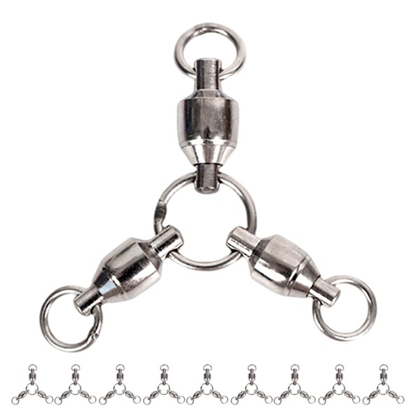 RYASHOP 3 Matted Sarkan Ball Bearings, High Rotation, Stainless Steel,