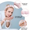 9Pcs Spa Stirnband zum Waschen Gesicht, YRYUNRUI Skincare Stirnband, Schwamm