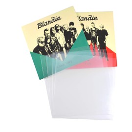 20 7" inch outer vinyl record sleeves 450 Gauge Archival Grade vinyl Plastic Polythene Record Sleeves Covers for 45s | Acid Free |7 inch record sleeves |