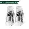 2 Pcs Never Fade Door Light Logo, Projection Ghost Shadow