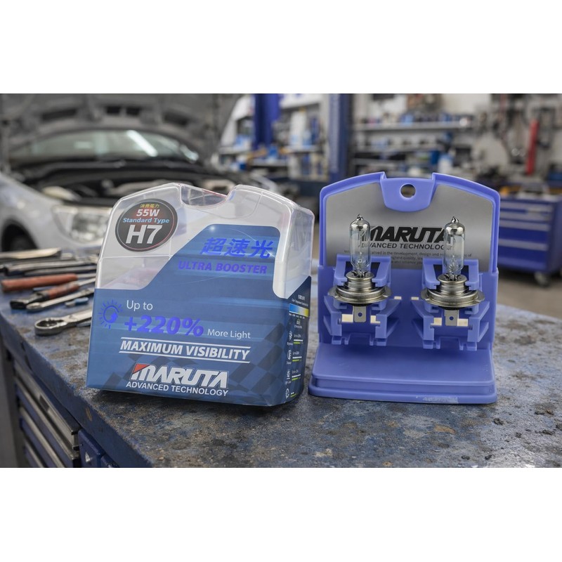 MARUTA H7 55W ULTRA BOOSTER - Maximale Sichtbarkeit 220% |
