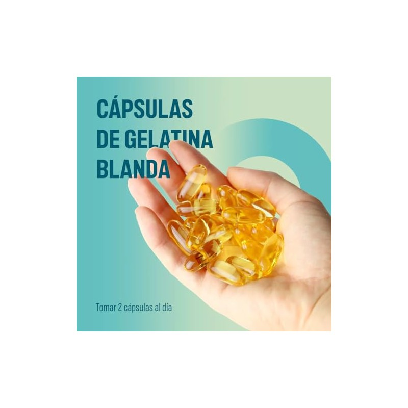 Omega 3 1000 mg | 120 Cápsulas Blandas | Aceite