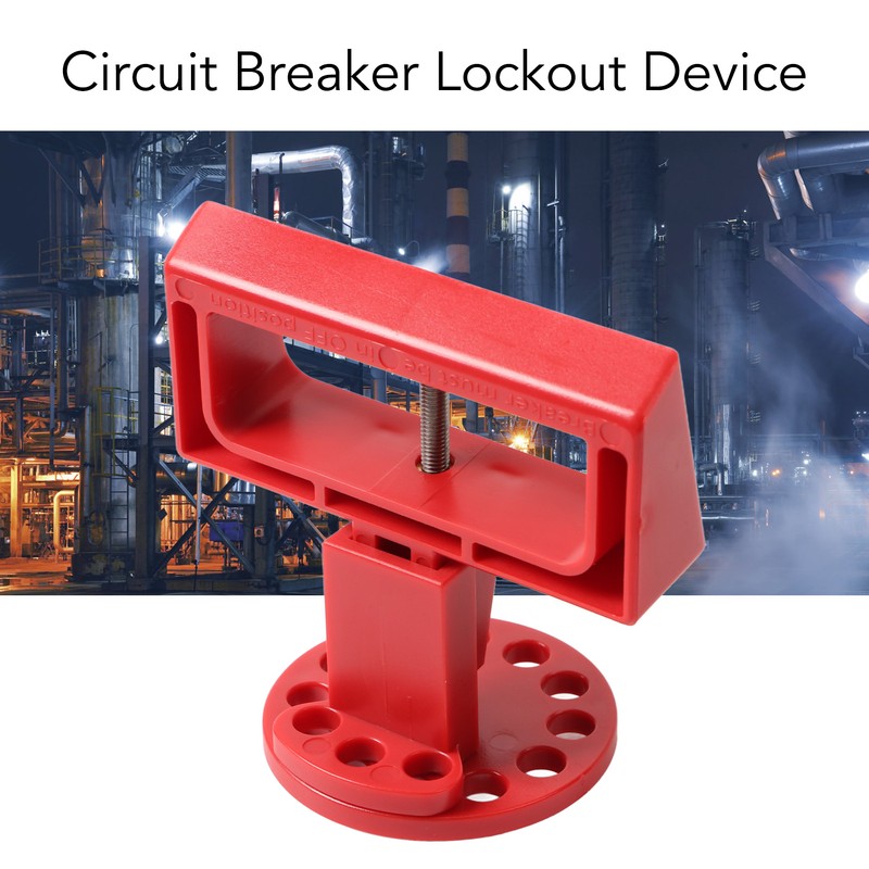 Circuit Breaker Lockout Device 3 Phase Safe Heat Resistant PC