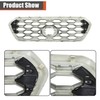 labwork Matte Black Honeycomb Style Front Bumper Hood Grille Replacement