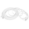 Cable Ethernet Plano CAT6 Gigabit 8 Núcleos Par Trenzado Puente