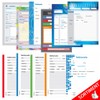 PRICARO 5 x A6 Networking Telephone Notepad