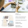 36Pcs Pottery Clay Sculpting Tools Kit Set Ceramic Carving Sculpting